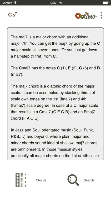 Oolimo Guitar Chords screenshot-5