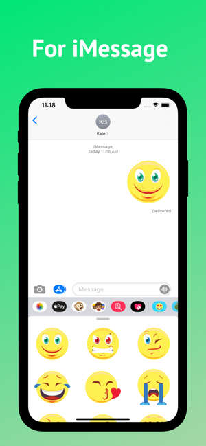 Emoji stickers for iMessage HD(圖3)-速報App