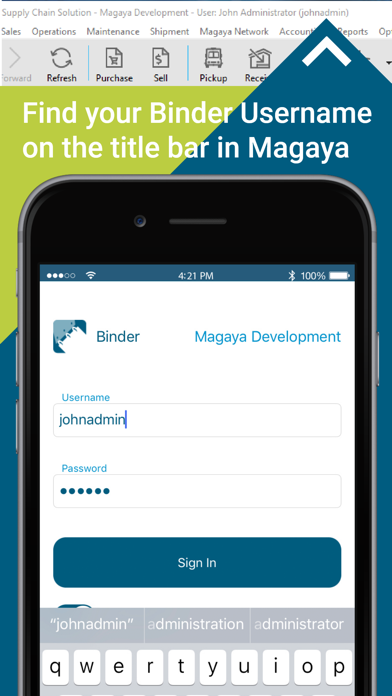 How to cancel & delete Binder by Magaya from iphone & ipad 4