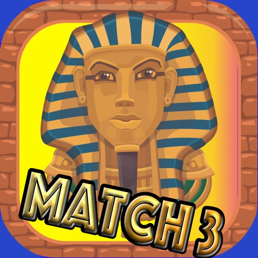 Egypt Crush -  Hieroglyphic Scriptures From the  Pharaoh Tut Shrine In Luxor - Free Match 3 Game Icon