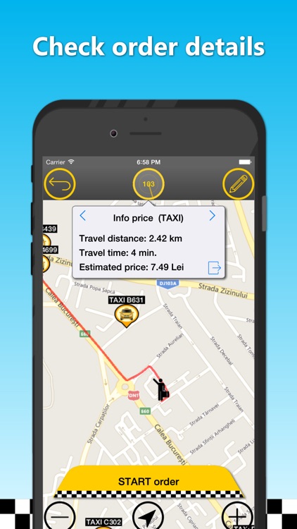 TAXI Fulger Oradea screenshot-3