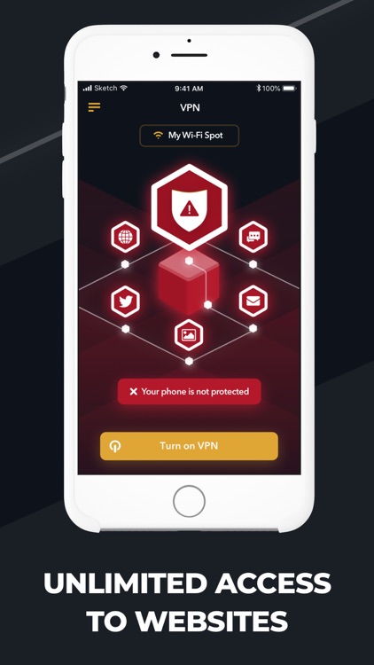 VPN Alfa: protection service screenshot-3