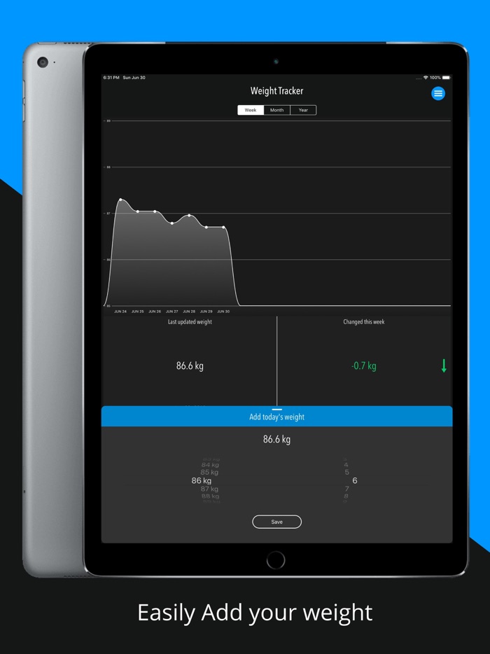 Weight Loss Tracker App