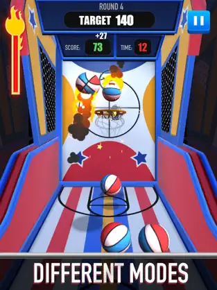Screenshot 2 Score King-Basketball Games 3D iphone