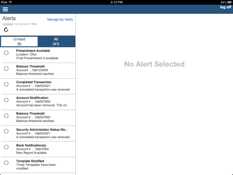 J.P. Morgan Access Mobile screenshot 2