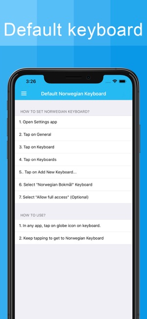 Norwegian Keyboard(圖5)-速報App