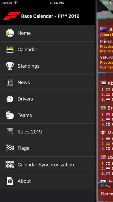 Race Calendar 2019 screenshot 2