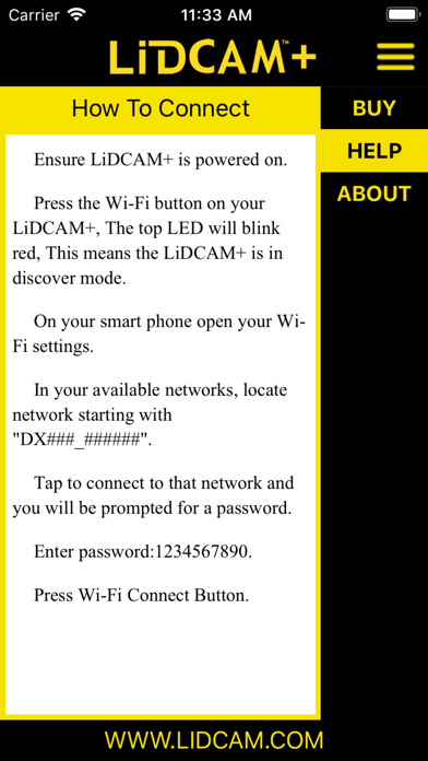 LiDCAM screenshot 3