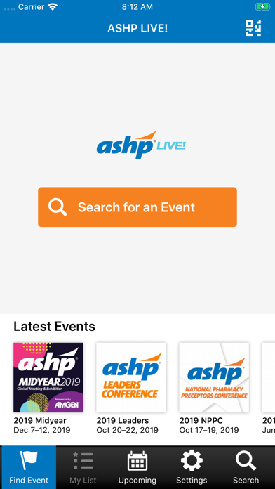 How to cancel & delete ASHP LIVE! from iphone & ipad 1