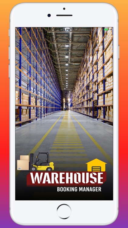 Warehouse booking Manager