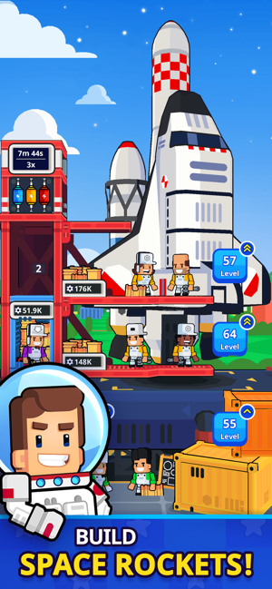 Rocket Star: Idle Tycoon Game