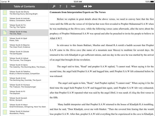 Quraan Tafseer Juzz Amma HD(圖4)-速報App
