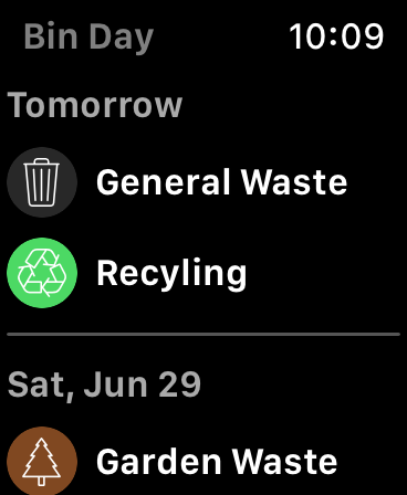 Screenshot #6 for Bin Day Alert