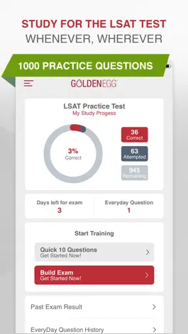 Game screenshot LSAT Practice Test Prep mod apk