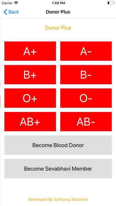 Screenshot #2 pour Donor Plus