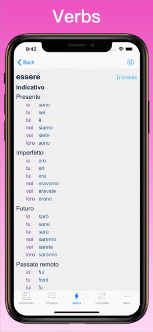 Italian Translator On The App Store - 