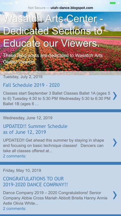 Wasatch Arts Center screenshot-6