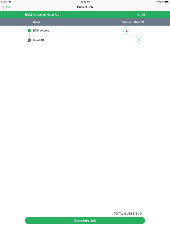 Screenshot #6 pour UTShuttle hotel bus driver app