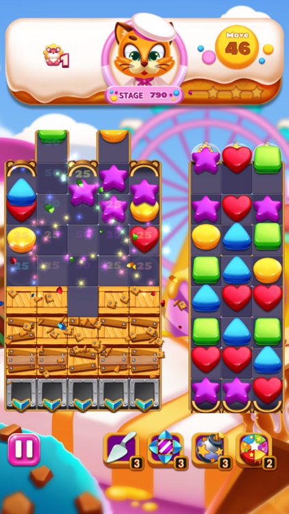 Sweet Cookie World - Match 3 screenshot-5