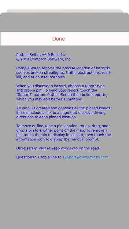 PotholeSnitch