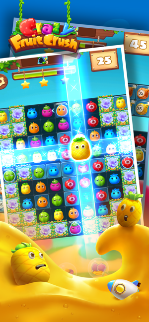 Crazy Fruit Crush - Match Game(圖1)-速報App