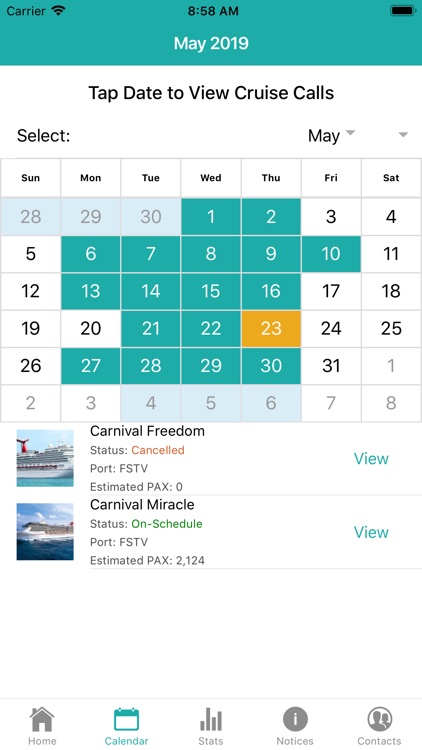 Belize Cruise App