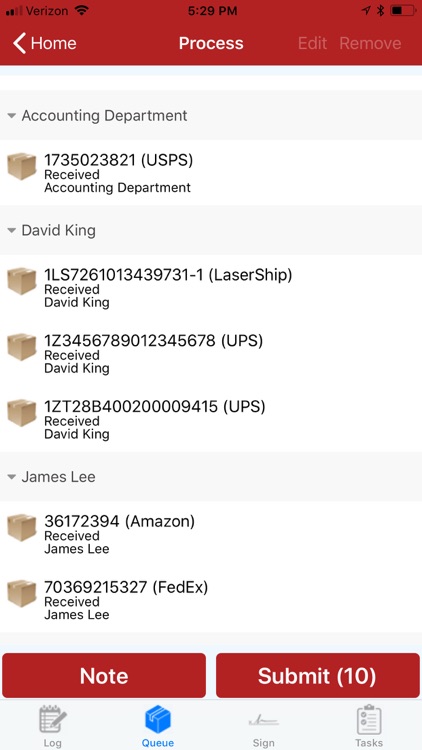 TekTrack Package Tracking screenshot-3