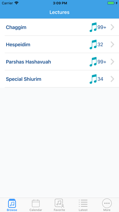 The Rabbi Goldfein App screenshot 2
