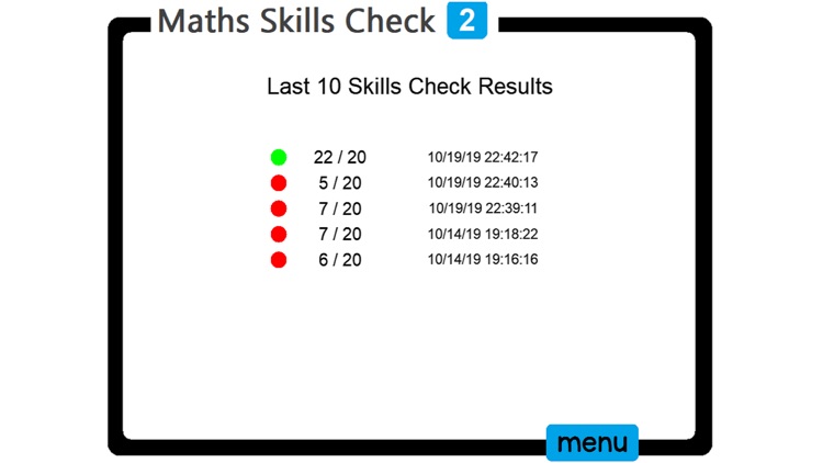 PAM Maths Skills Check 2 screenshot-8