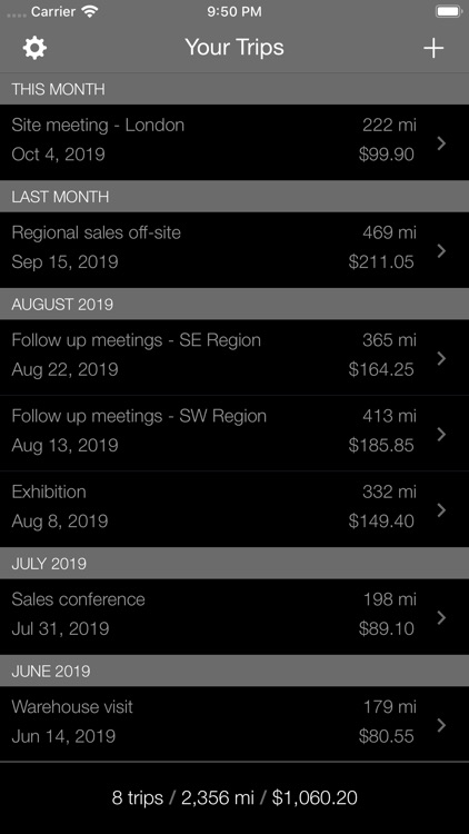 Business Trip Tracker screenshot-9