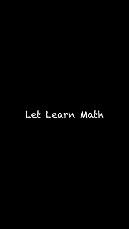 Let Learn Math