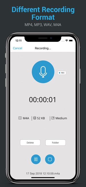 Audio Recorder HD & Voice Memo