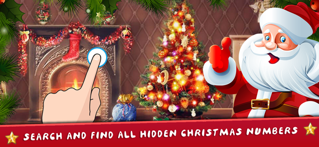 Christmas Hidden Numbers Games