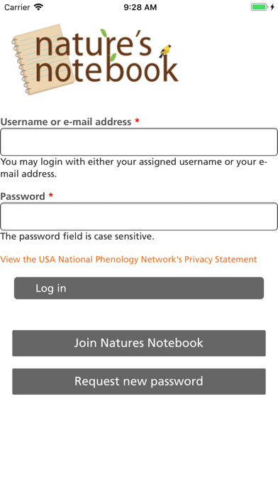 How to cancel & delete Nature's Notebook from iphone & ipad 1