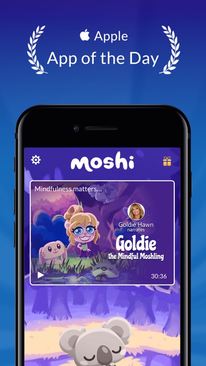 Moshi: Sleep and Mindfulness screenshot-0