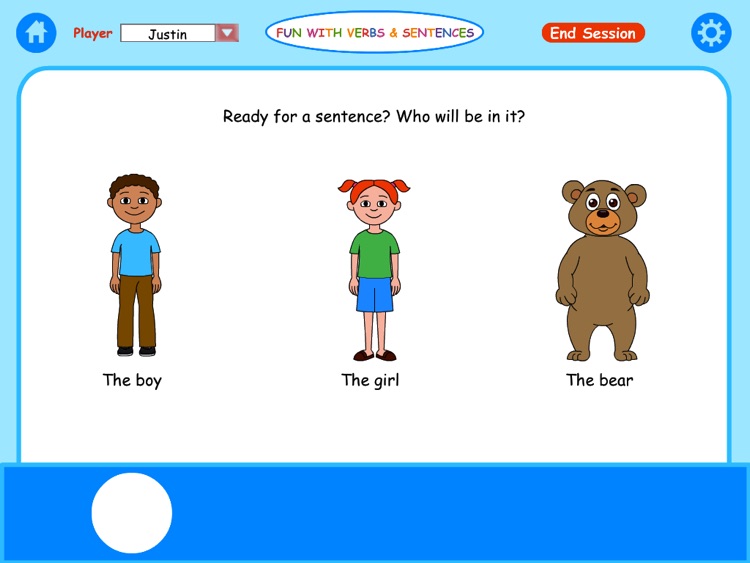 Fun with Verbs & Sentences HD screenshot-0