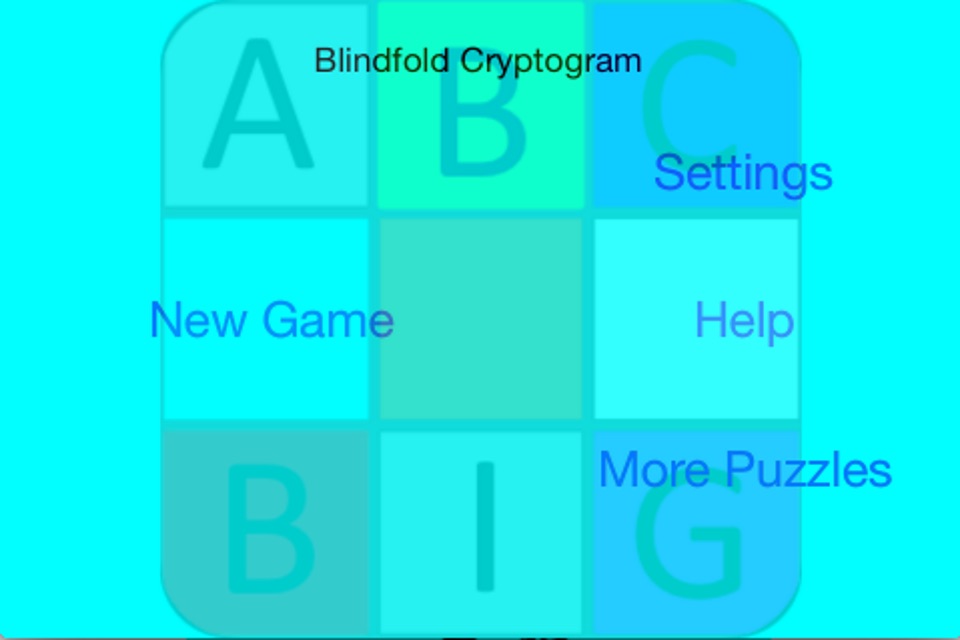 Blindfold Cryptogram screenshot 2
