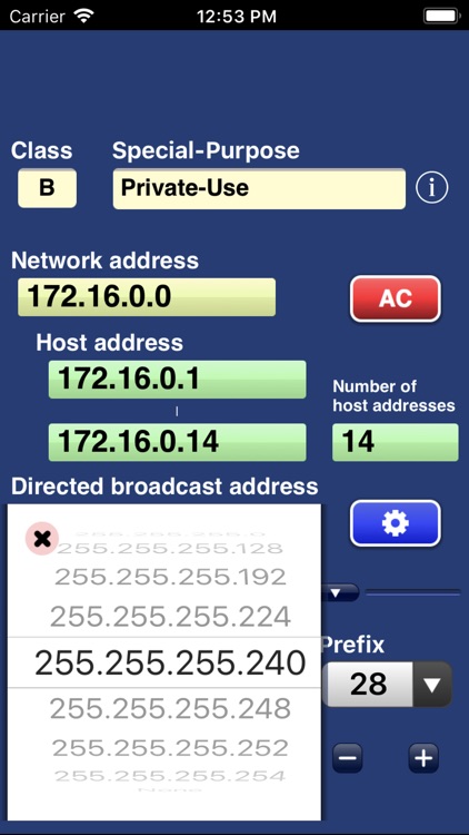 IP Keypad - Subnet Calculator screenshot-3