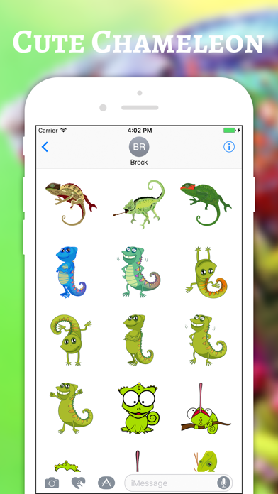 How to cancel & delete Chameleon Color Stickers from iphone & ipad 2