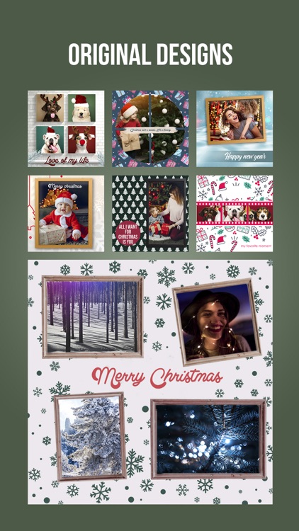 Christmas Frames Collage Maker