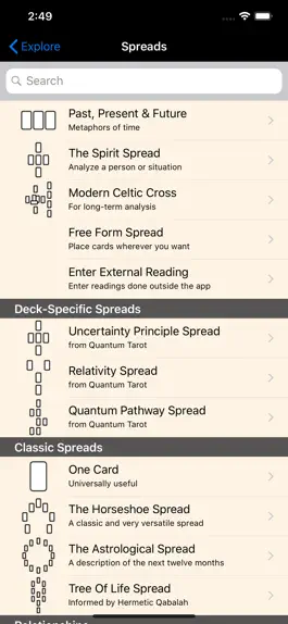 Game screenshot Quantum Tarot hack