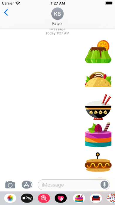 Foods Stickers screenshot 2