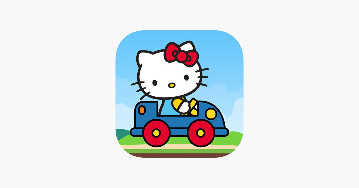 Хеллоу Китти на транспорте. Hello Kitty Racing. Поезд Хэлоу Кити на зелёном фоне. Синий трактор для малышей кролик из Хеллоу Китти. Китти каррера