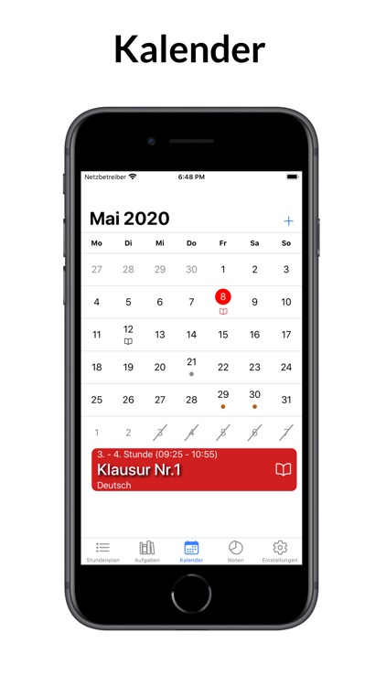 Stundenplan - Aufgaben & Noten