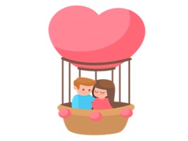 Cute Couple Love Stickers Pack