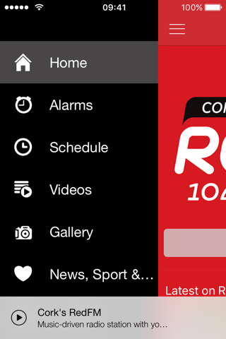 Cork's RedFM screenshot 2