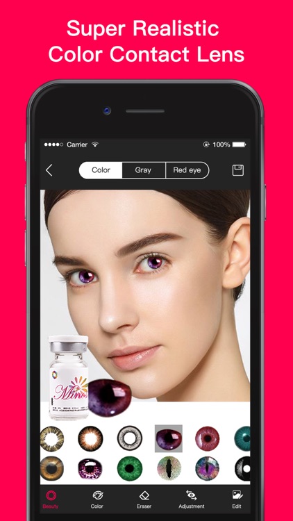 Magic Eye Color-Face Makeup