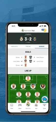 Screenshot 5 Realmadrid App iphone