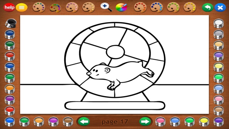 Coloring Book Baby Animals screenshot-5