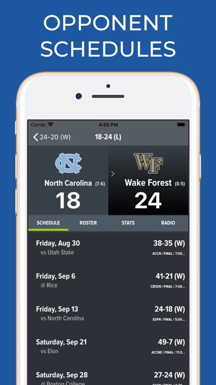North Carolina Football screenshot-7